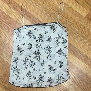 New Zara floral tank top